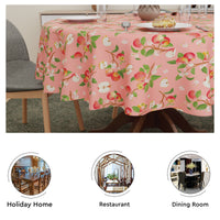 Polyester Apple Table Cloth (Pack of 1)