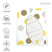 20s Sheeting Yellow Moon Ironing Mat (Pack of 1)