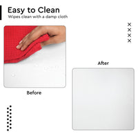 Polyester White Table Cloth (Pack of 1)