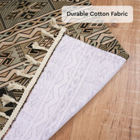 Cotton Canvas African Table Runner