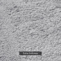 Cotton Grey Bathmat (Pack of 2)