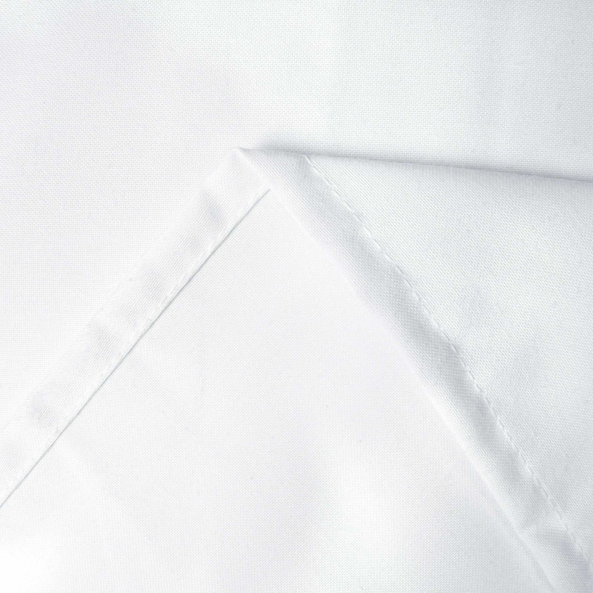 Spun Polyester White Table Runner (Pack of 1)