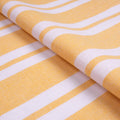 RC Yarn-Dyed Franca Yellow Stripes Table Runner (Pack of 1)