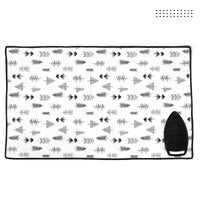 20s Sheeting Black Arrow Ironing Mat (Pack of 1)