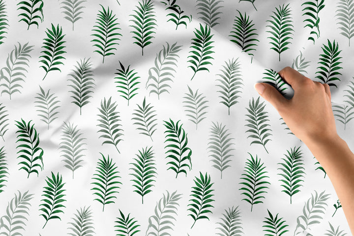 Printed Satin Fabric by Meter | Wide - 58 Inch Width (147 cm) | Soft Polyester Cloth for Curtains, Cushion Covers, Dresses, Kurtis, Crafts, Craft Sewing & Home Decor
