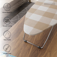 Cotton Buffalo Beige Ironing Board Cover (Pack of 1)