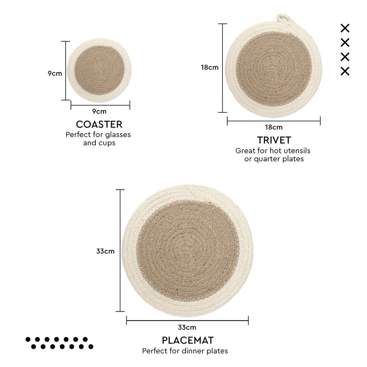 Cotton Sage Combo Trivet