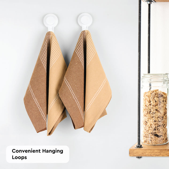 Cotton Beige Kitchen Towel