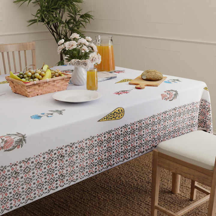 20s Cotton Twill Kashmir Table Cloth (Pack of 1)