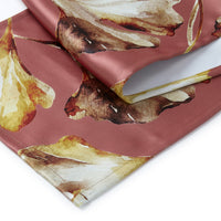 Blackout Polyester Gingko Plum Table Runner (Pack of 1)