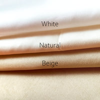 Polyester Solid Beige Fabric 1 Meter