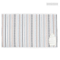 20s Sheeting Daisy Blue Ironing Mat (Pack of 1)