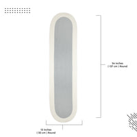 Cotton Light Grey & Off White Table Runner (Pack of 1)