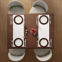 Spun Polyester White Table Runner (Pack of 1)