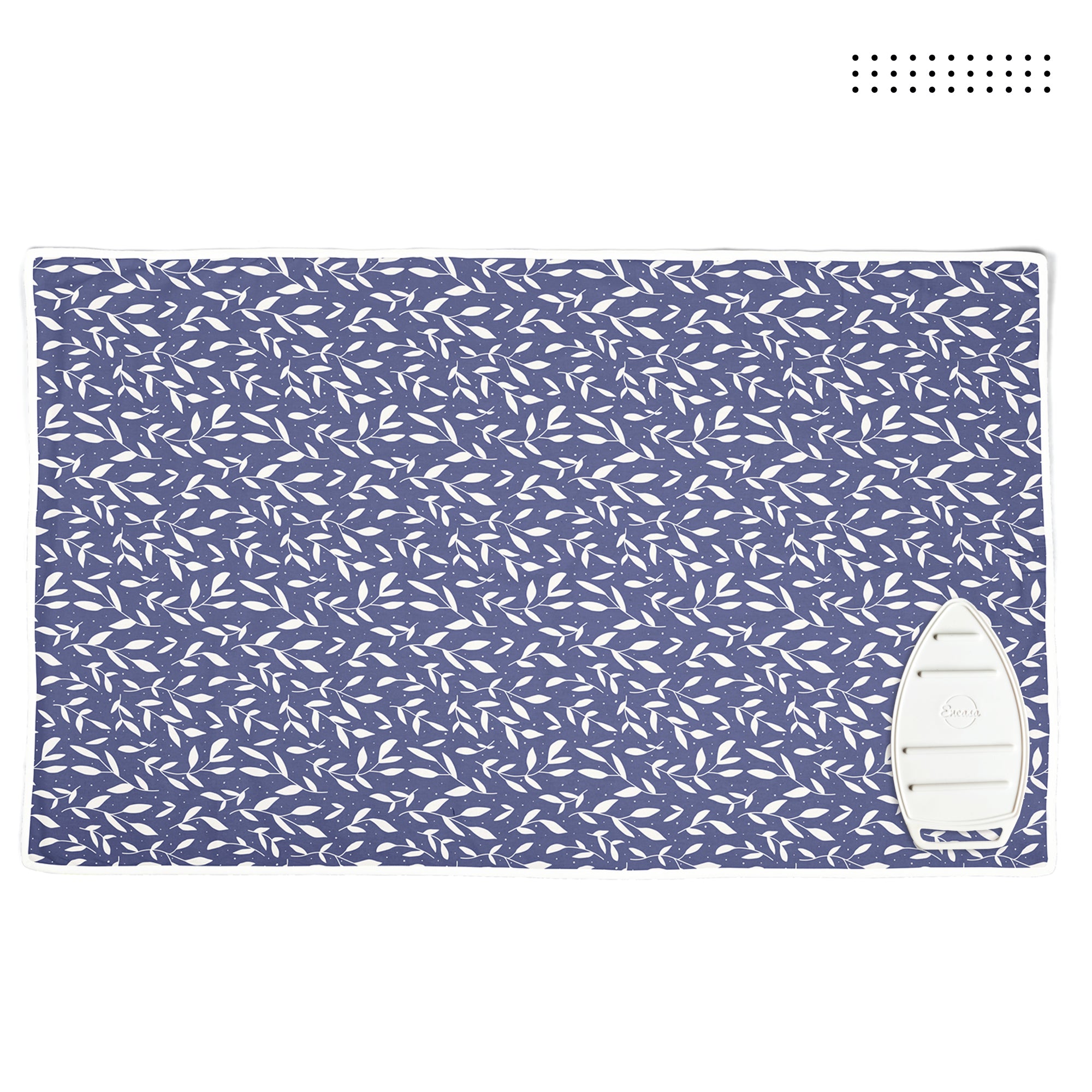 Blue Leaflet Ironing Mat (Pack of 1)