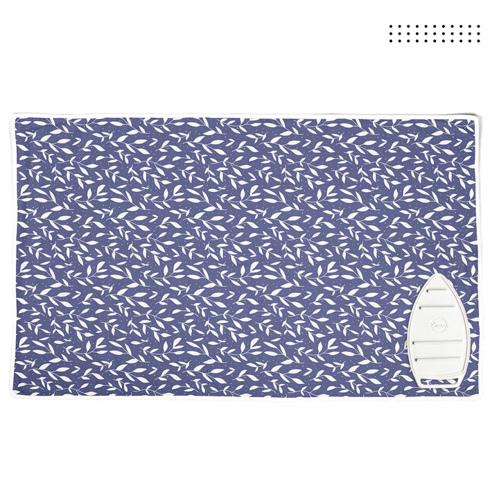 20s Sheeting Blue Leaflet Ironing Mat (Pack of 1)
