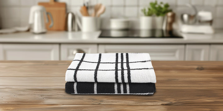 Cotton Grey Combo Kitchen Set (Pack of 12)