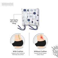 20s Sheeting Blue Moon Chairpad (Pack of 4)