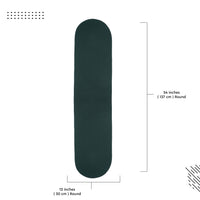 Cotton Dark Green Table Runner (Pack of 1)