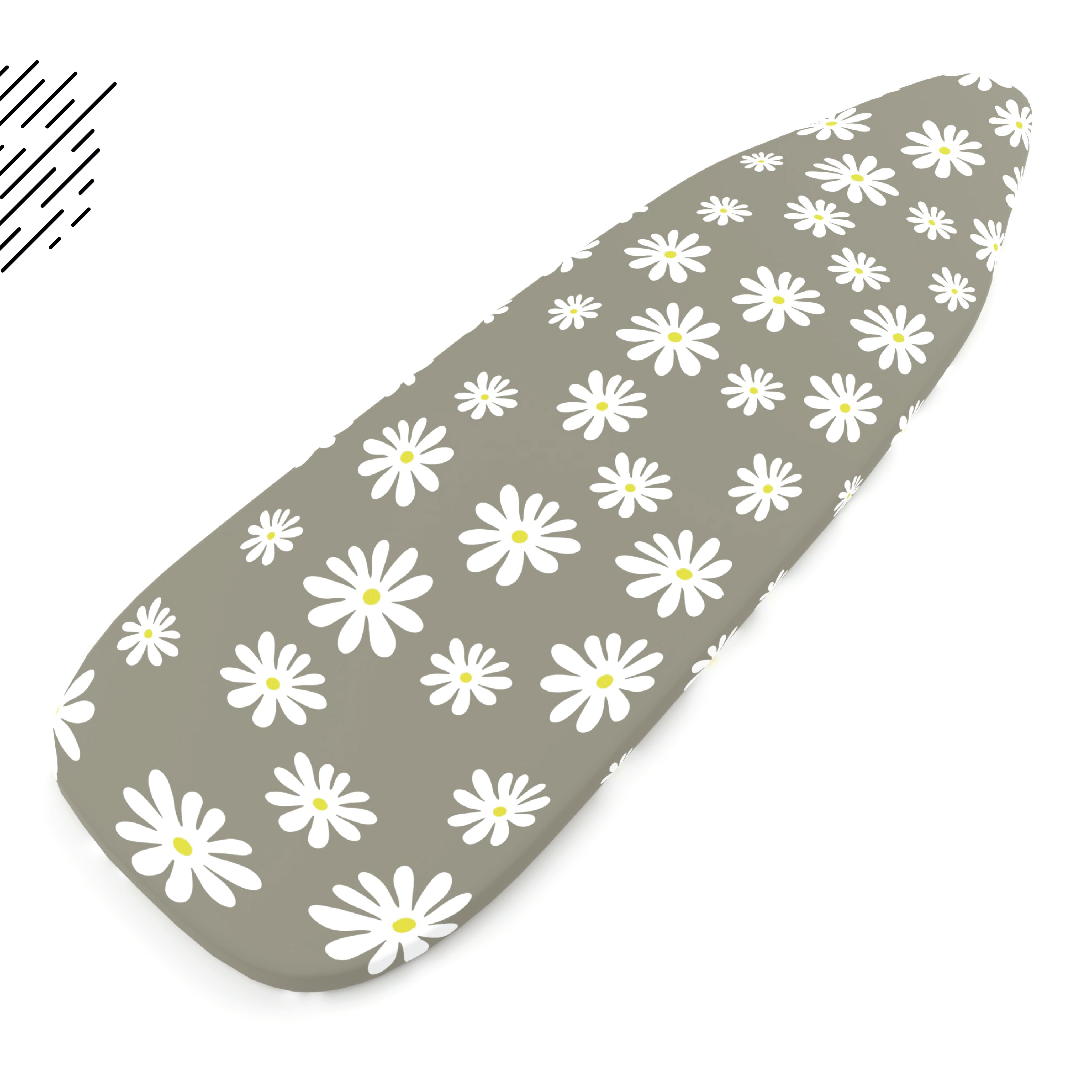 Daisy Grey Ironing Board Cover