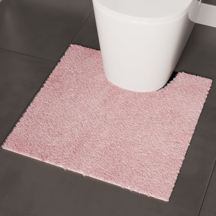 Cotton Peach Bathmat (Pack of 4)