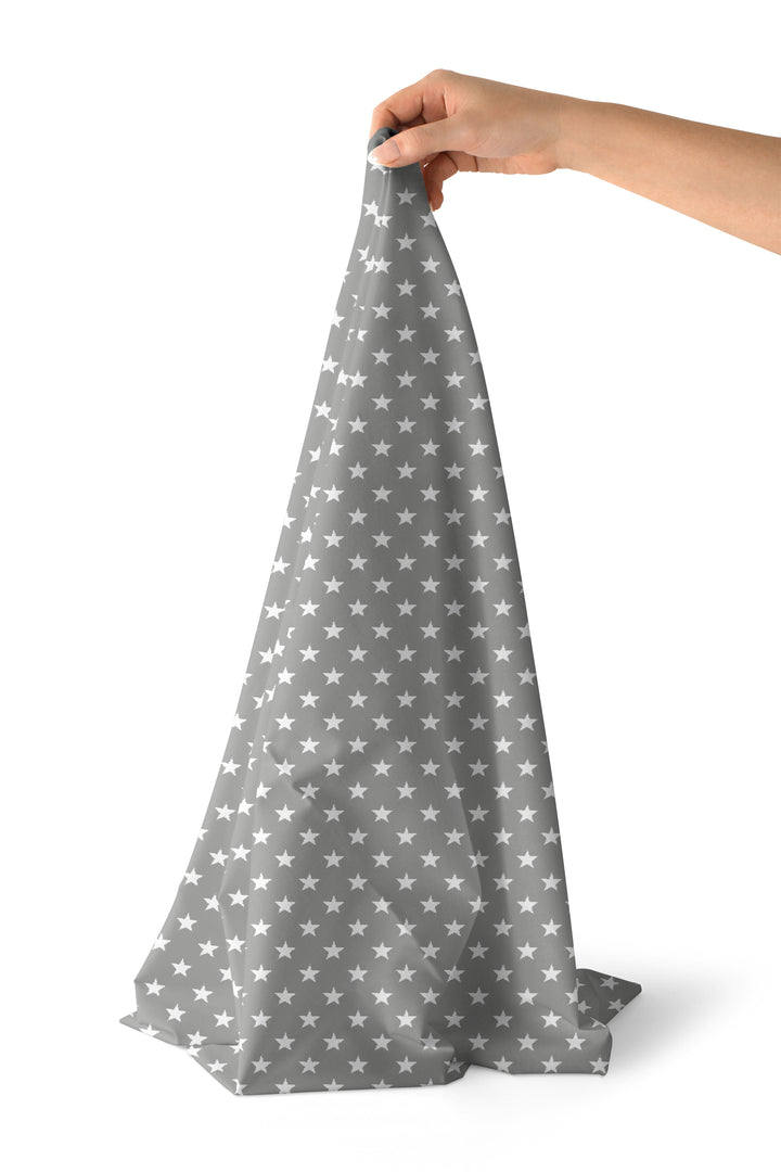 20s Sheeting Grey Stars Fabric (1 Meter)