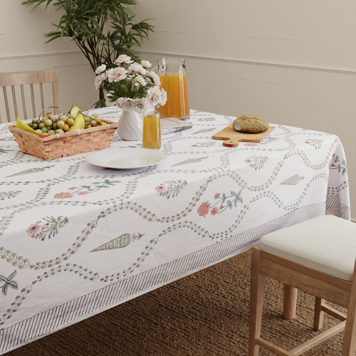 20s Cotton Twill Swiss Table Cloth (Pack of 1)