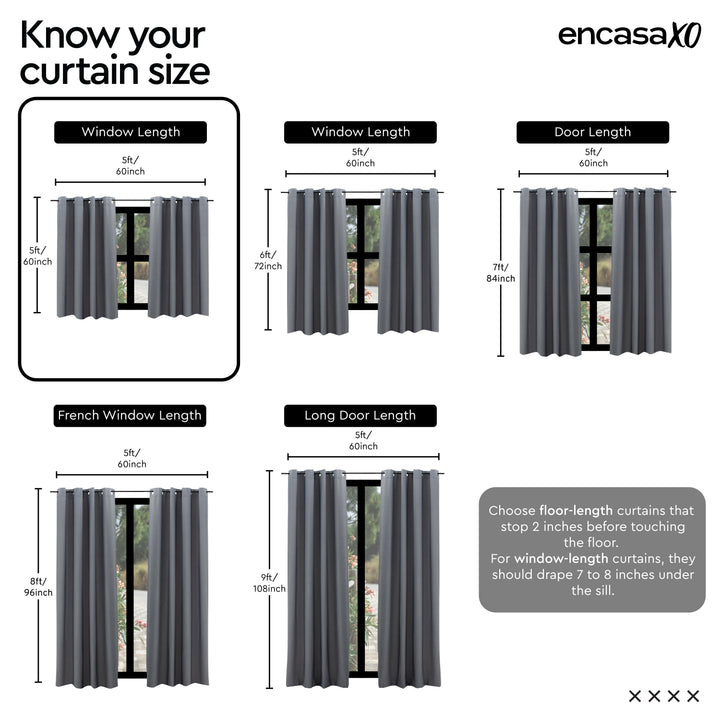 Canvas Emerald Curtain (Pack of 1)