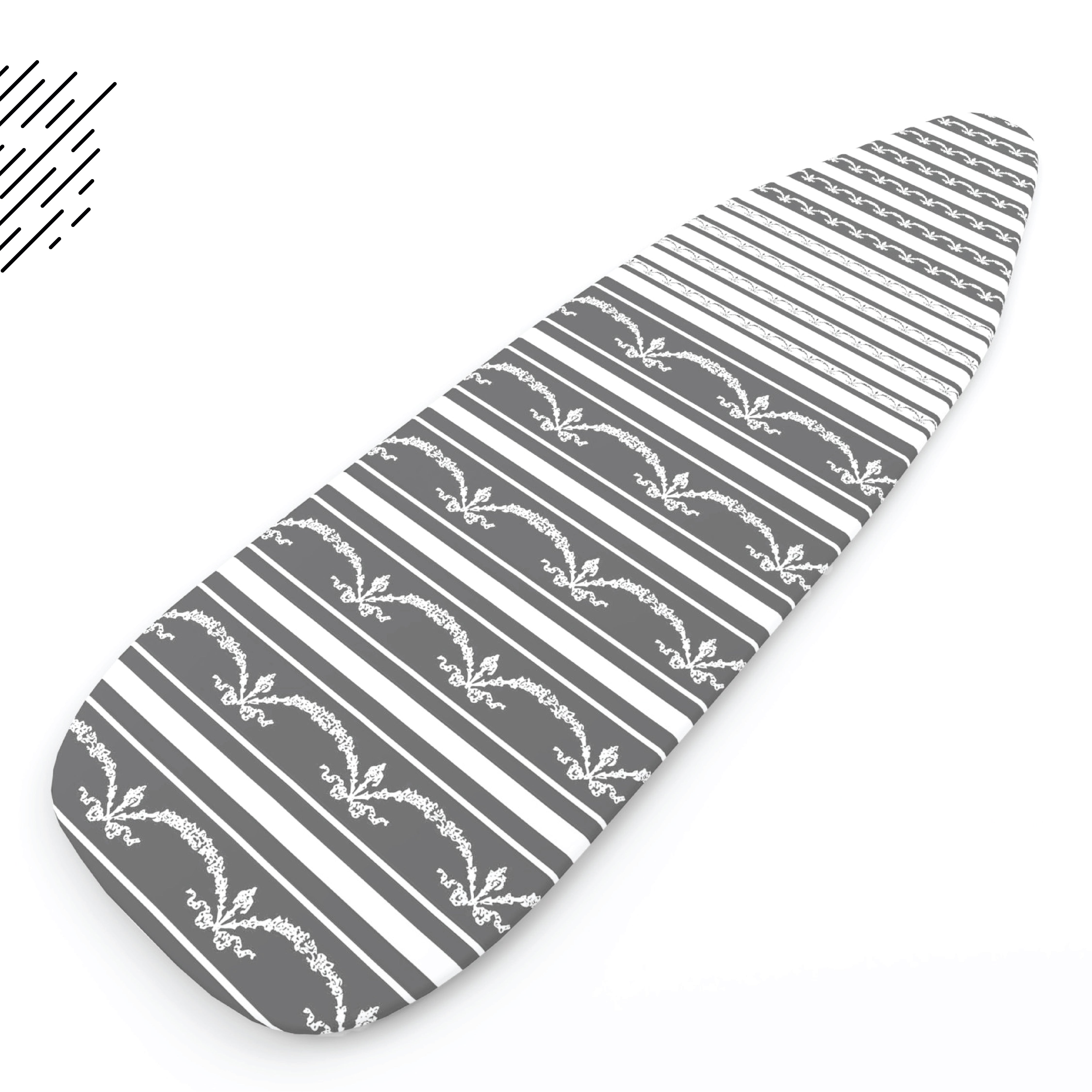 Grey Bunting Ironing Board Cover