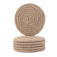 Cotton Beige Coaster