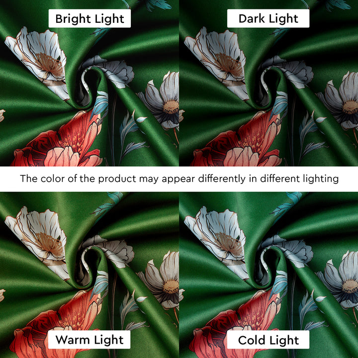 Blackout J2 Green Curtain (Pack of 1)