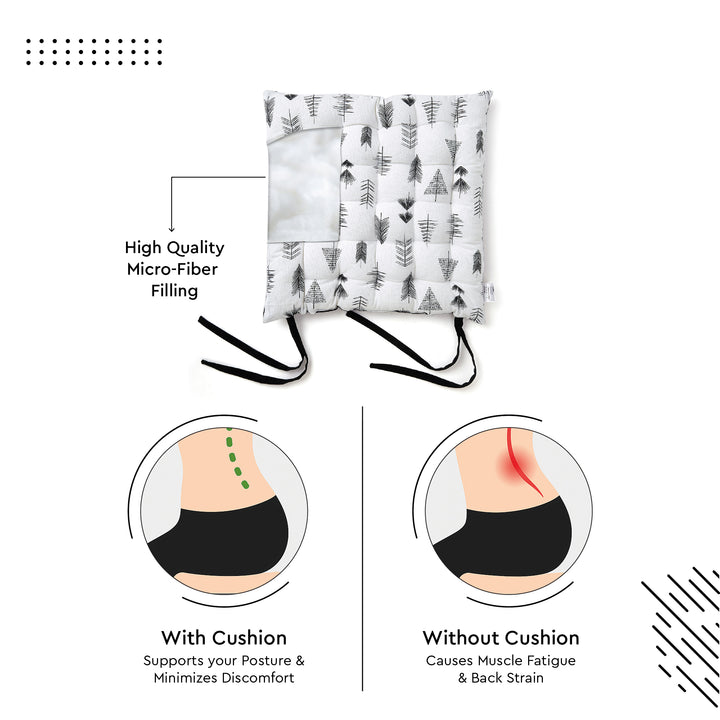 20s Sheeting Black Arrow Chairpad (Pack of 4)