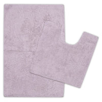 Cotton Lilac Bathmat (Pack of 2)