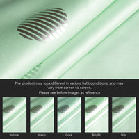 Micro Dollar Mint Curtain (Pack of 2)