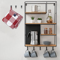Cotton Buffalo Red Checks Pot Holders (Pack of 2)
