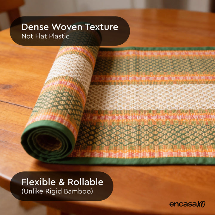 Madur Kathi Green Placemat (Pack of 4)