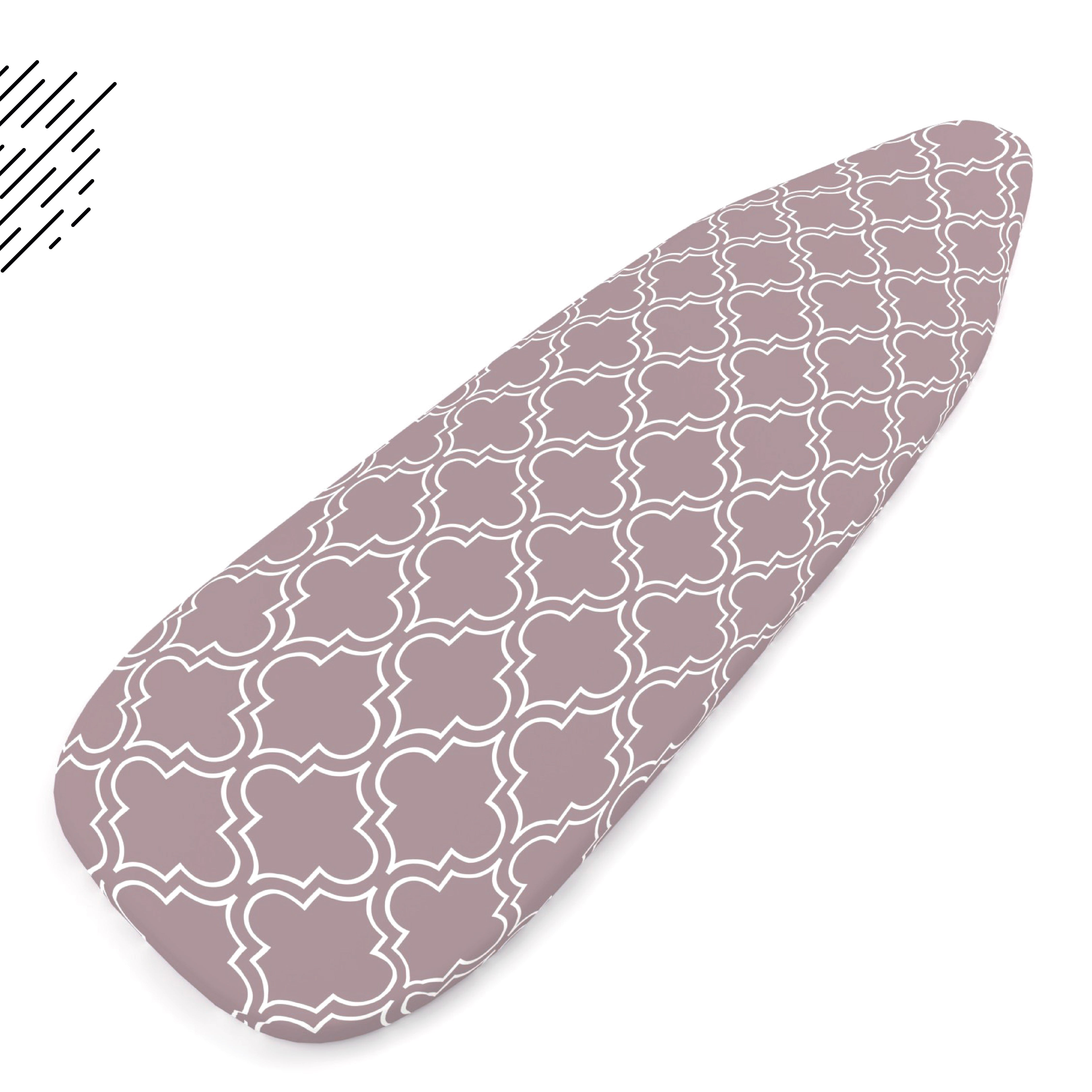 Mauve Tiles Ironing Board Cover
