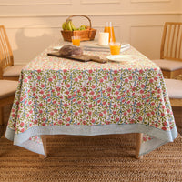 20s Cotton Twill Pink Table Cloth (Pack of 1)