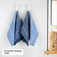 Cotton Blue Kitchen Towel