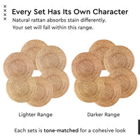 Rattan Cane Natural Placemat