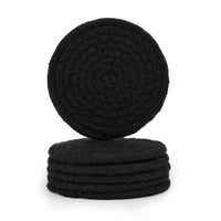 Cotton Black Coaster