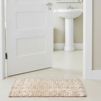 Cotton Rust Orange Bathmat (Pack of 1)