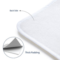 20s Sheeting Green Leaflet Ironing Mat (Pack of 1)