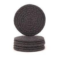 Cotton Dark Grey Coaster