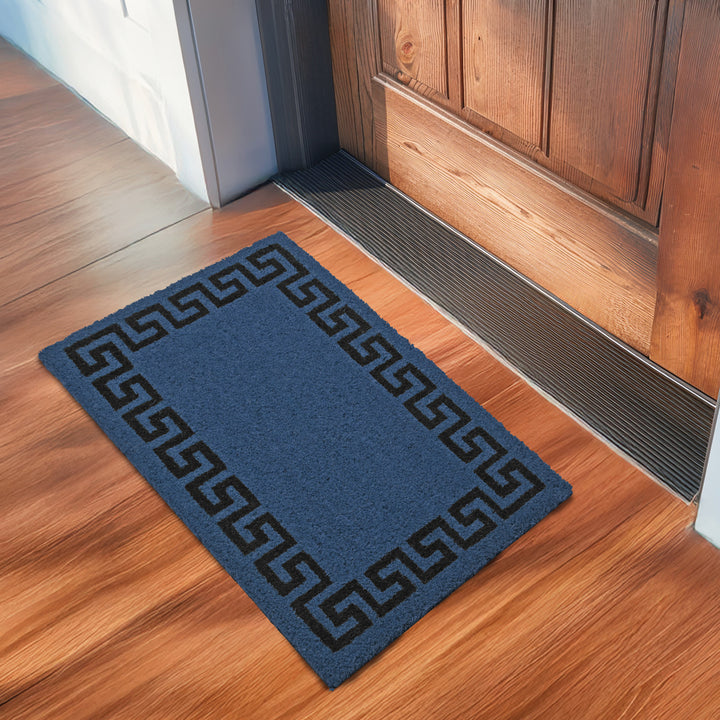 Coir Door Mats for Home Entrance Thick Anti-slip Welcome Doormat with PVC Back | Ideal for Indoor, Outdoor, Patio, Home and Office | Durable and Easy to Clean