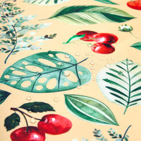 Water Repellent Polyester Cherry Table Runner (Pack of 1)