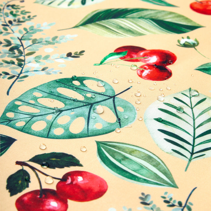 Water Repellent Polyester Cherry Table Runner (Pack of 1)