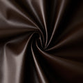 PVC Leather Dark Brown Cushion Cover (Pack of 1)