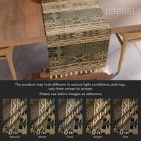 Cotton Canvas African Table Runner