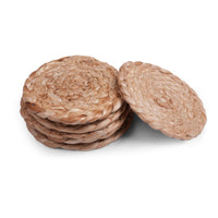 Jute Natural Bleach Coaster (Pack of 6)